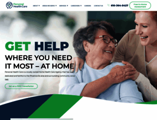 personalhealthcare.org screenshot