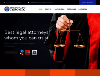 personalinjury-lawyer-toronto.com screenshot