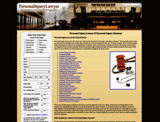 personalinjurylawyer.co screenshot