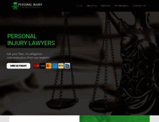 personalinjurylawyerlosangeles.biz screenshot