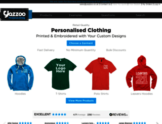 personalised.clothing screenshot