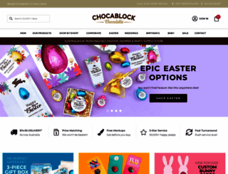 personalisedchocolates.net.au screenshot