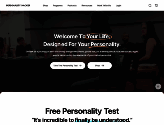 personalityhacker.com screenshot