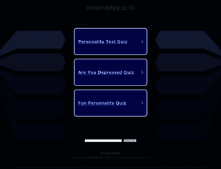 personalityquiz.lol screenshot