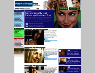 personalitytestfree.net screenshot