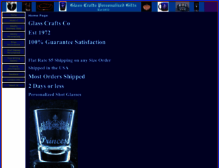 personalizedglassengraving.com screenshot