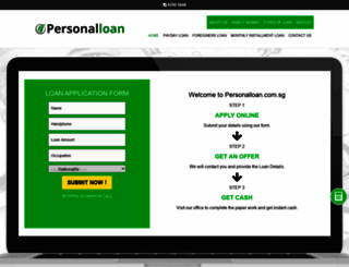 personalloan.com.sg screenshot