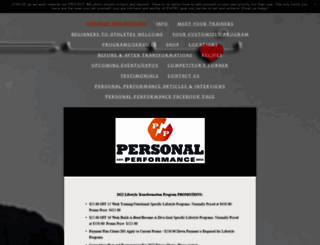 personalperformancepros.com screenshot