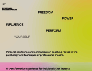 personalpresentation.com screenshot