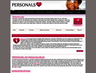 personals.biz screenshot