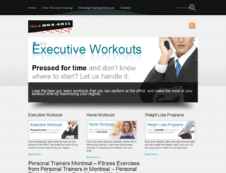 personaltrainersmontreal.com screenshot