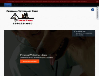 personalveterinarycare.com screenshot