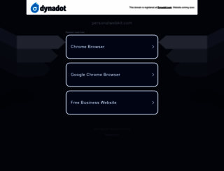 personalwebkit.com screenshot