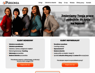 personia.pl screenshot