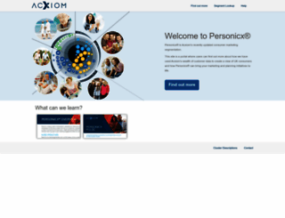 personicx.co.uk screenshot