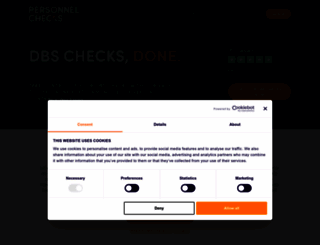 personnelchecks.co.uk screenshot