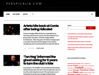 perspicalia.com screenshot