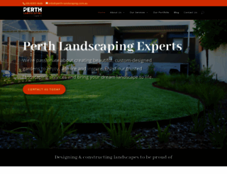 perth-landscaping.com.au screenshot