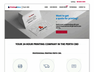 perthcbdprinting.com.au screenshot