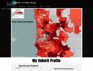 perthcrimemap.com screenshot