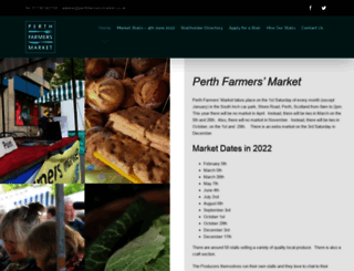 perthfarmersmarket.co.uk screenshot