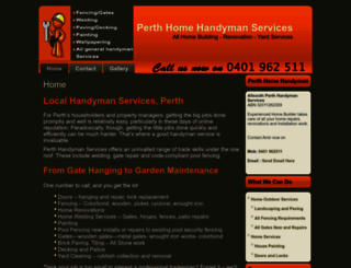 perthhandymanservices.com.au screenshot