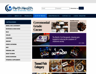 perthhealth.net screenshot