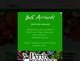 perthorganics.com screenshot