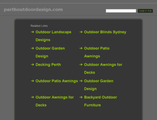 perthoutdoordesign.com screenshot
