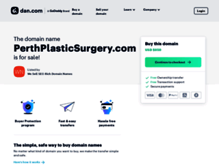 perthplasticsurgery.com screenshot