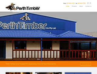 perthtimberco.com screenshot