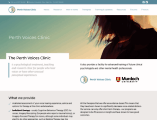 perthvoicesclinic.com.au screenshot