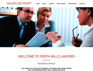 perthwillslawyer.com.au screenshot