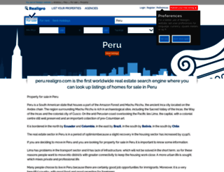 peru.realigro.com screenshot