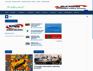 peruibe.com.br screenshot