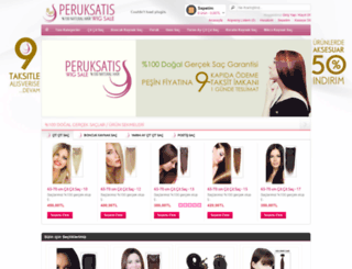 peruksatis.com screenshot