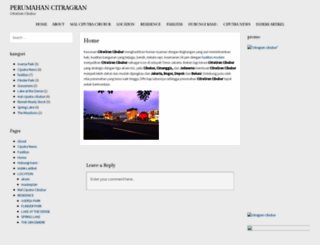 perumahancitragran.wordpress.com screenshot