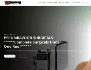 perumbavoorsurgicals.in screenshot