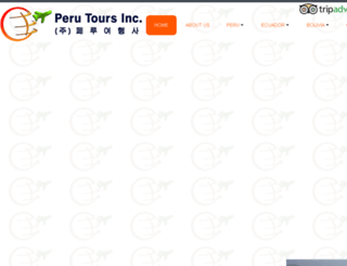 perutoursinc.com screenshot