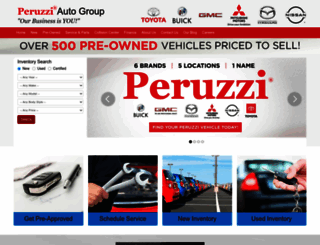 peruzzi.com screenshot