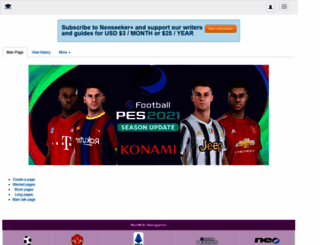 pes.neoseeker.com screenshot