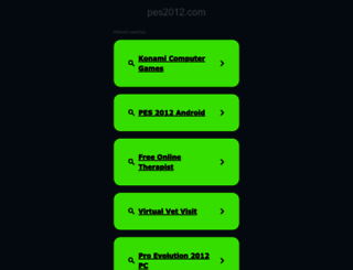 pes2012.com screenshot