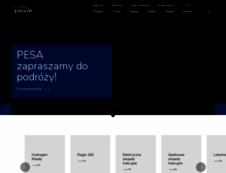 pesa.pl screenshot