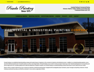pesadaindustrialpainting.ca screenshot