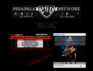 pesadilla.ucoz.com screenshot