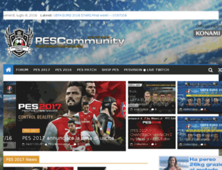 pescommunity.com screenshot