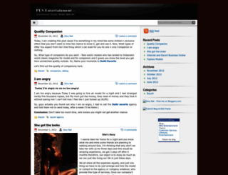pesentertainment.wordpress.com screenshot