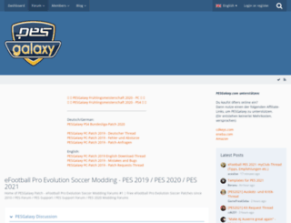 pesgalaxy.com screenshot