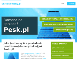 pesk.pl screenshot