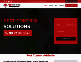 pest-control-adelaide.com.au screenshot